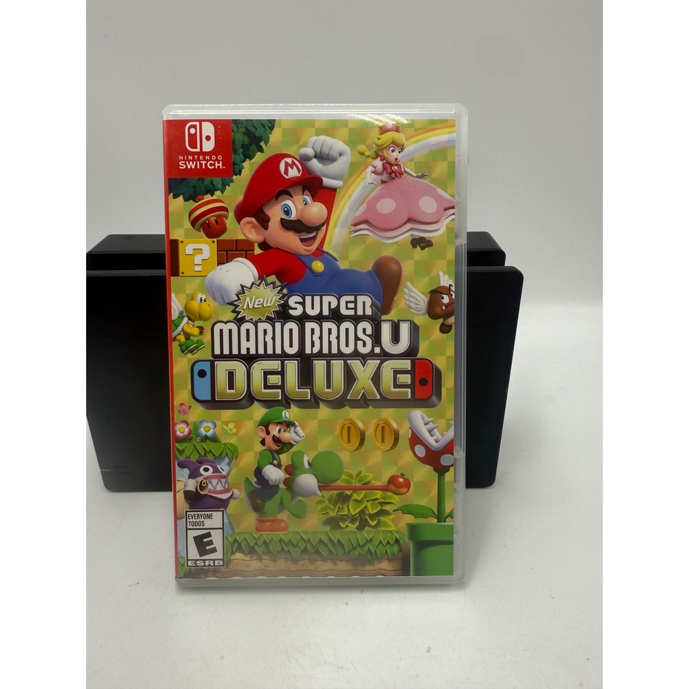 Super Mario Bros. U Deluxe Nintendo Switch Game HAC-P-ADALA Physical Case